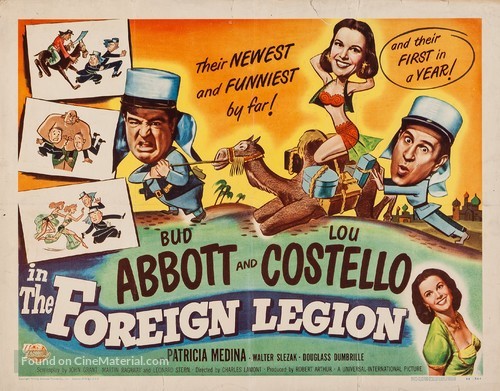 Abbott and Costello in the Foreign Legion - Movie Poster