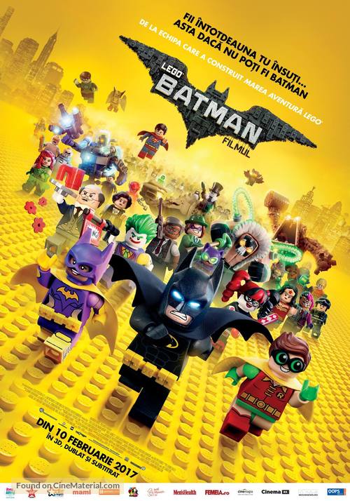 The Lego Batman Movie - Romanian Movie Poster