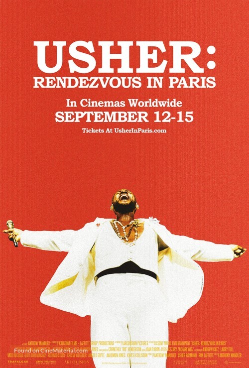 Usher: Rendezvous in Paris - Movie Poster