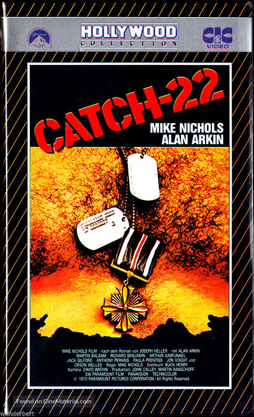 Catch-22 - German VHS movie cover