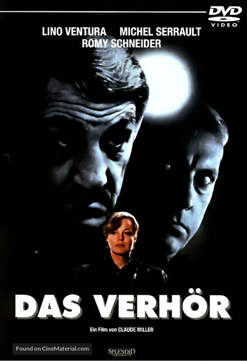 Garde &agrave; vue - German Movie Cover