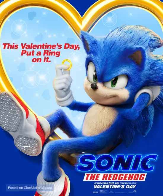 Sonic the Hedgehog - Movie Poster