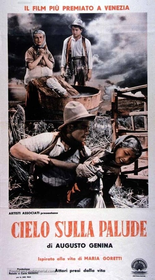 Cielo sulla palude - Italian Movie Poster