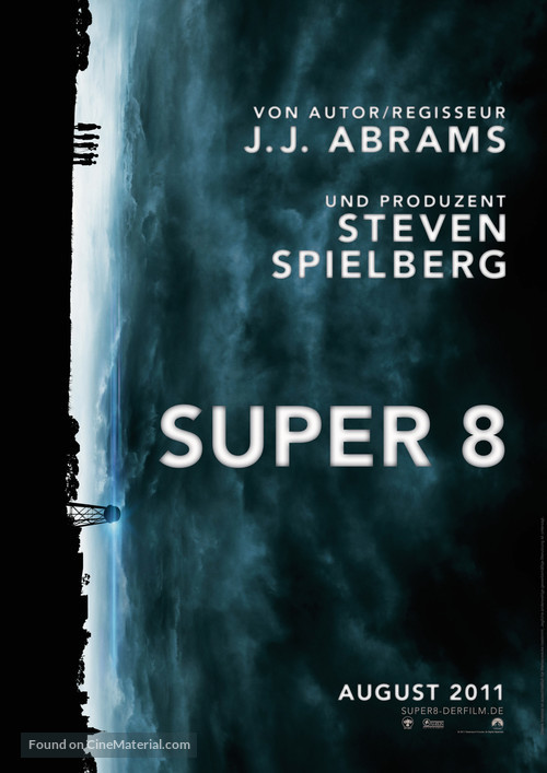 Super 8 - German Movie Poster