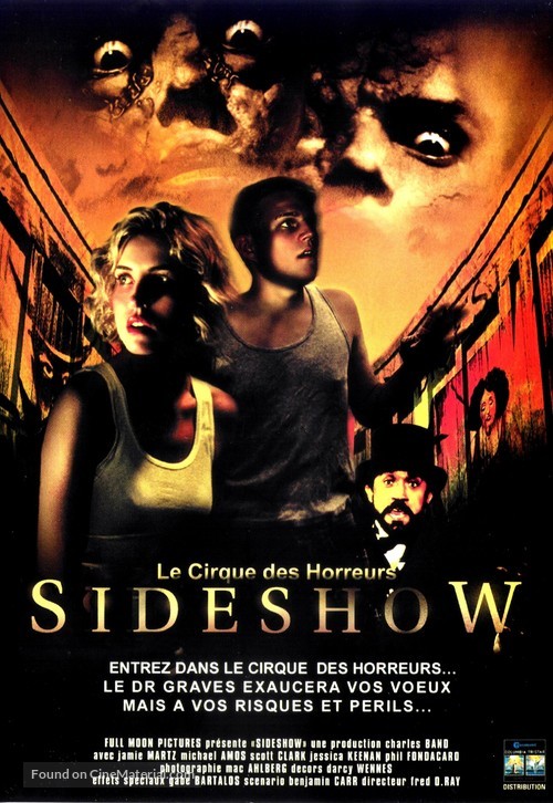 Sideshow - French VHS movie cover