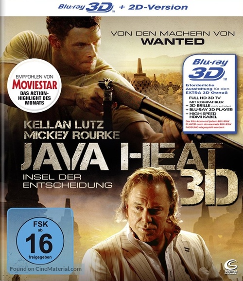 Java Heat - German Blu-Ray movie cover