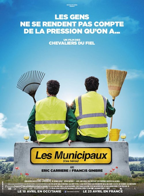 Les Municipaux, ces h&eacute;ros - French Movie Poster