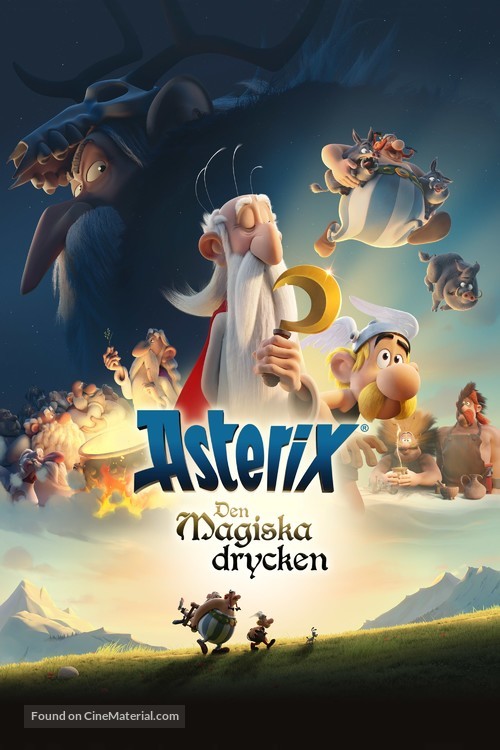 Ast&eacute;rix: Le secret de la potion magique - Swedish Video on demand movie cover