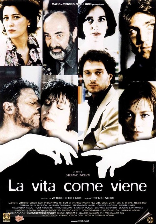 La vita come viene - Italian Movie Poster