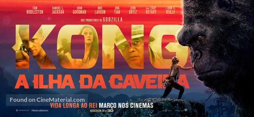 Kong: Skull Island - Brazilian Movie Poster