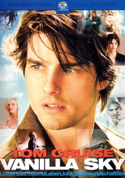 Vanilla Sky - German Movie Cover