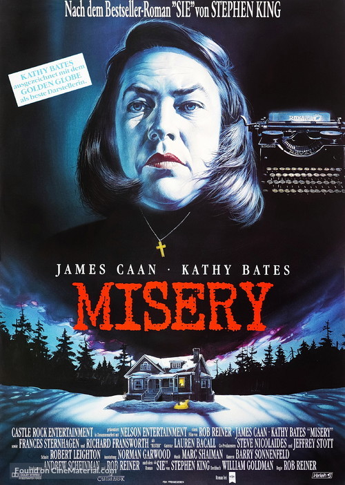 Misery - German Movie Poster