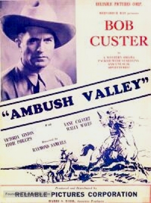 Ambush Valley - poster