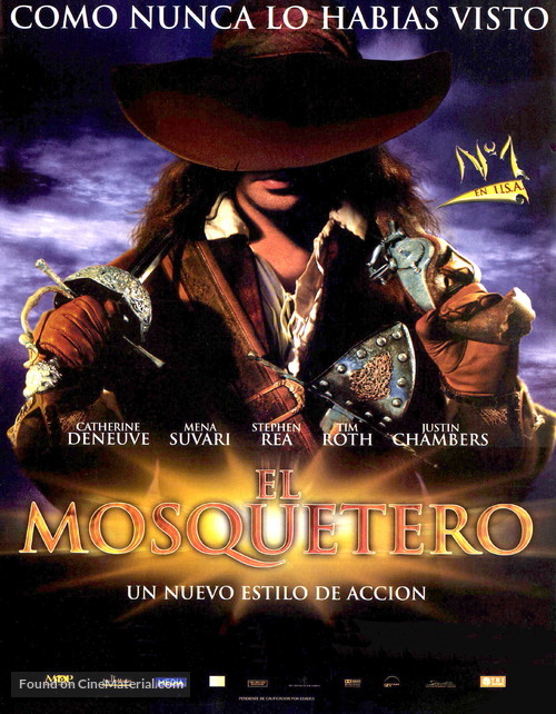 The Musketeer - Spanish Movie Poster
