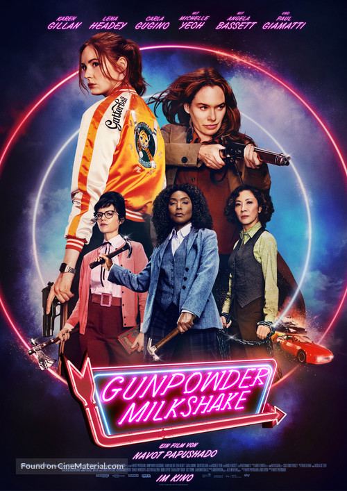 Gunpowder Milkshake - German Movie Poster