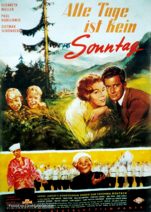 Alle Tage ist kein Sonntag - German Movie Poster