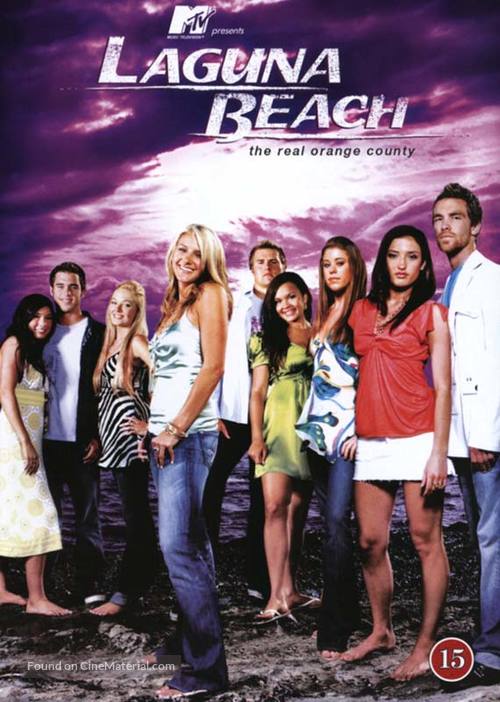 &quot;Laguna Beach: The Real Orange County&quot; - Danish DVD movie cover
