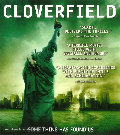 Cloverfield - Blu-Ray movie cover