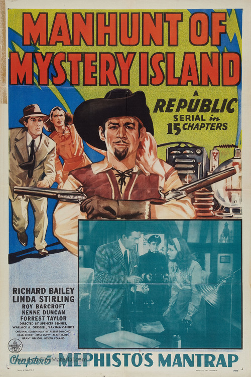 Manhunt of Mystery Island - Movie Poster