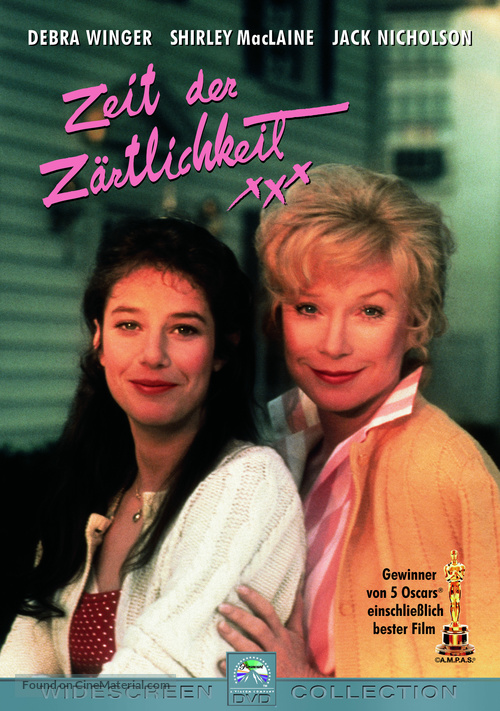 Terms of Endearment - German DVD movie cover