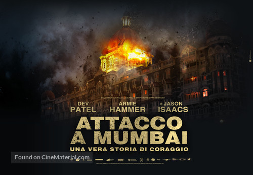 Hotel Mumbai - Italian Movie Poster