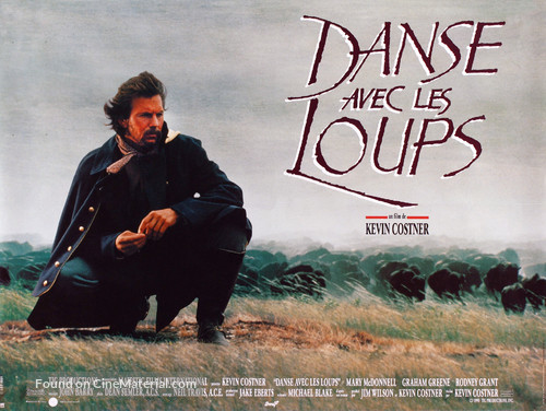 Dances with Wolves - French Movie Poster