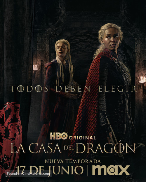 &quot;House of the Dragon&quot; - Spanish Movie Poster