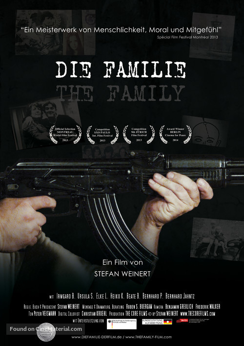 Die Familie - German Movie Poster