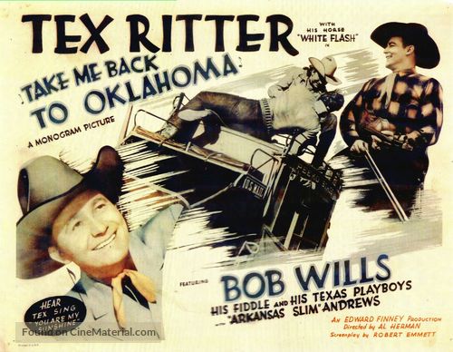 Take Me Back to Oklahoma - Movie Poster