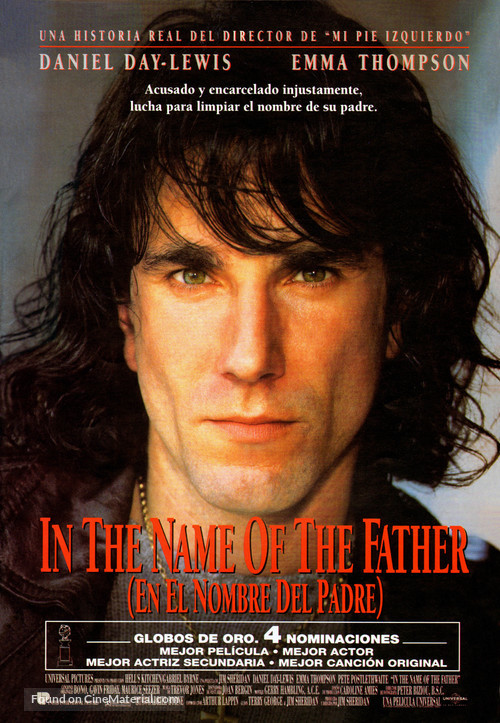 In the Name of the Father - Spanish Movie Poster