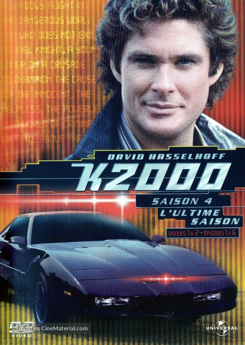 &quot;Knight Rider&quot; - French DVD movie cover
