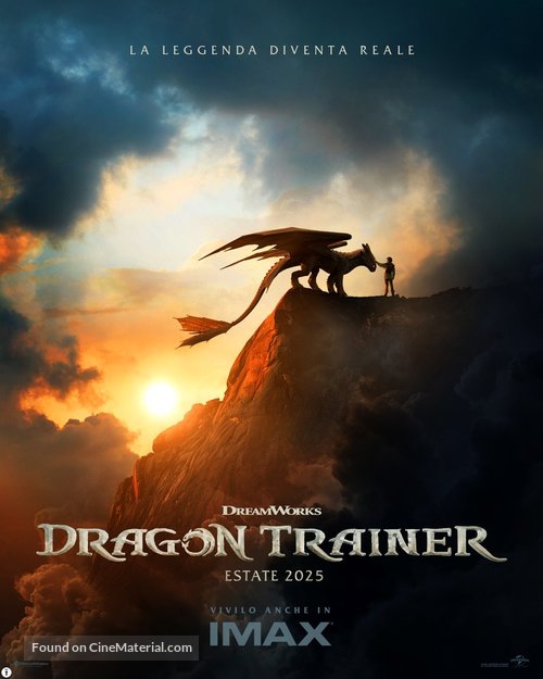 How to Train Your Dragon - Italian Movie Poster