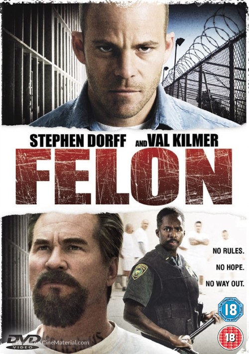 Felon - British DVD movie cover