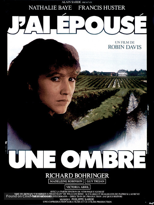 J&#039;ai &eacute;pous&eacute; une ombre - French Movie Poster