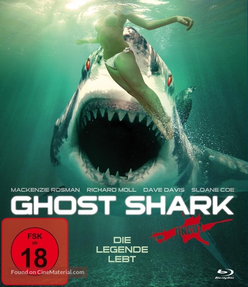 Ghost Shark - German Blu-Ray movie cover