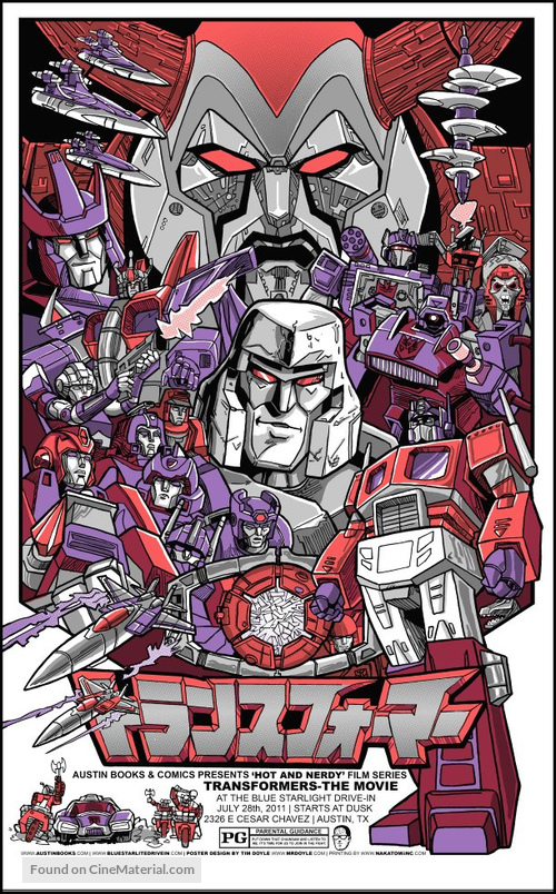 The Transformers The Movie 1986 Movie Poster