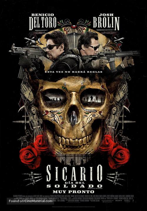 Sicario: Day of the Soldado - Argentinian Movie Poster