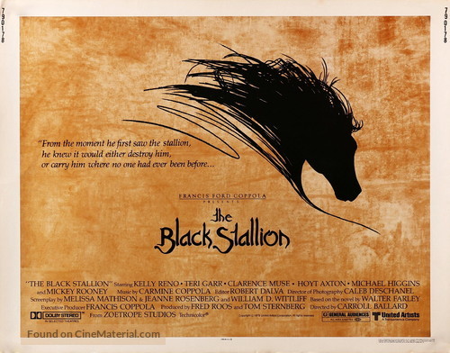 The Black Stallion - Movie Poster