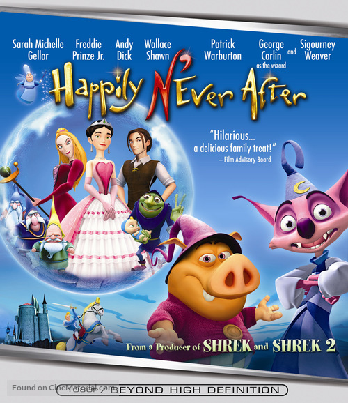 Happily N&#039;Ever After - Blu-Ray movie cover