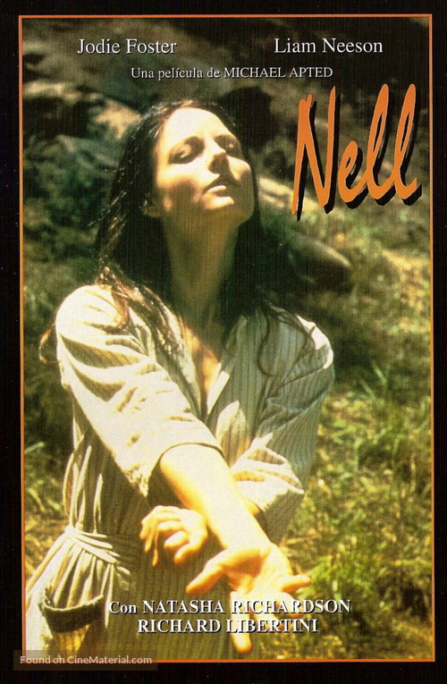 Nell - Spanish VHS movie cover
