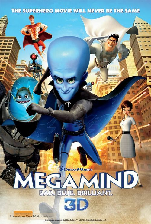 Megamind - Australian Movie Poster