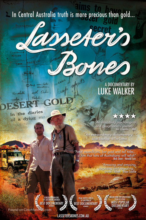 Lasseter&#039;s Bones - Australian Movie Poster