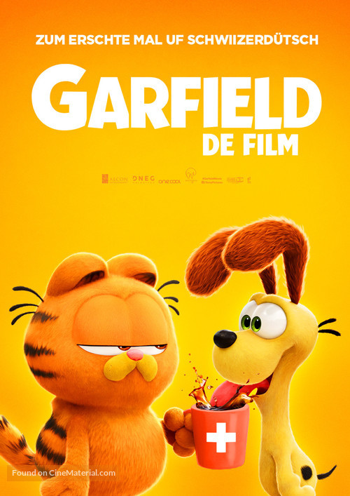 The Garfield Movie - Swiss Movie Poster