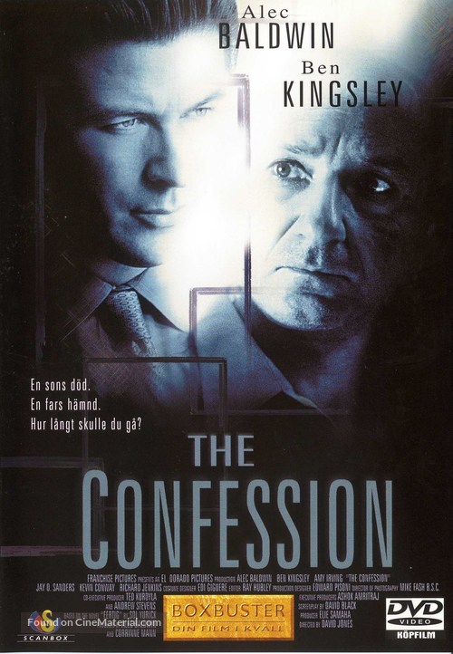 The Confession - Swedish DVD movie cover