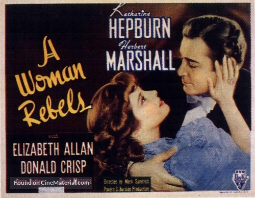 A Woman Rebels - Movie Poster