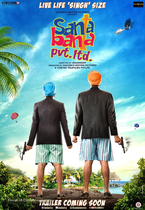Santa Banta Pvt Ltd - Indian Movie Poster