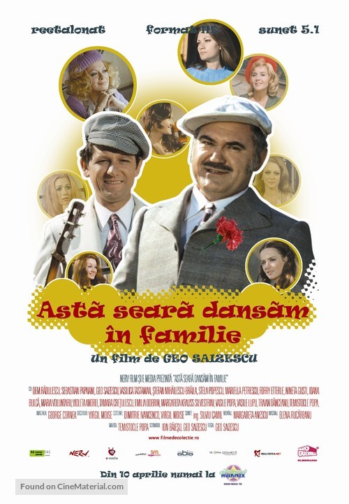 Asta-seara dansam in familie - Romanian Movie Poster