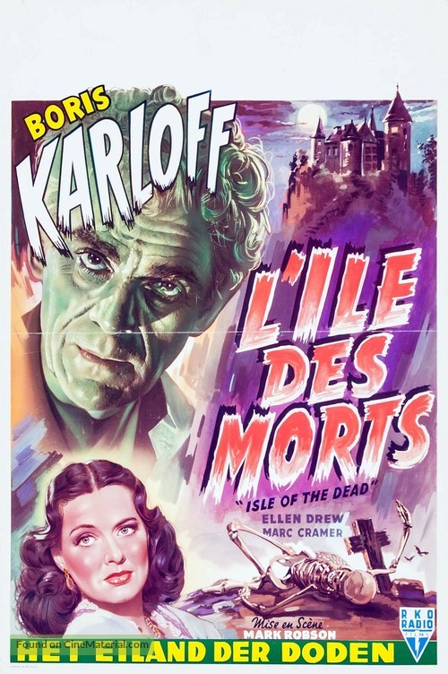 Isle of the Dead - Belgian Movie Poster