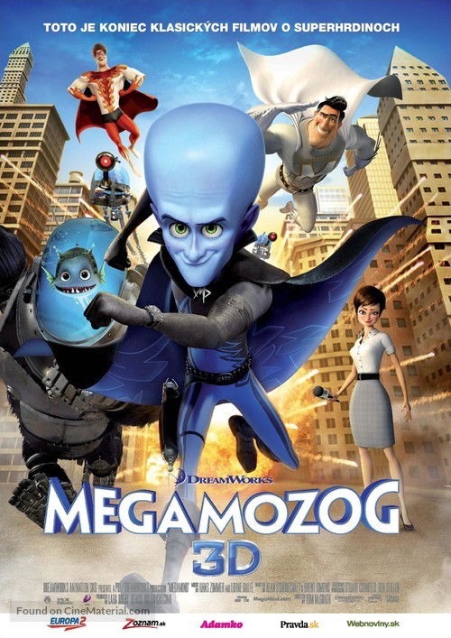 Megamind - Slovak Movie Poster