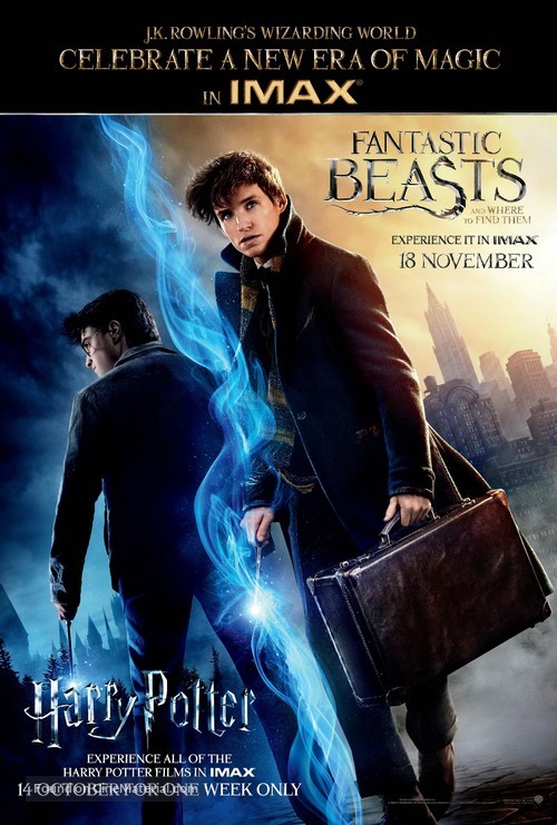 Fantastic Beasts and Where to Find Them - Movie Poster